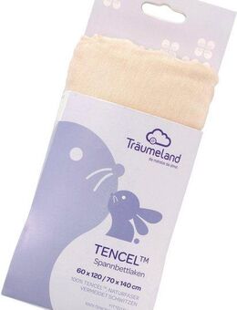 Träumeland Bettlaken hochwertiges Spannbetttuch aus Tencel®, Tencel®, Gummizug: rundum, (1 Stück), Tencel® sorgt für ein besonders trockenes, gesundes Schlafklima