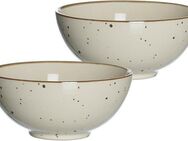 Ritzenhoff & Breker Schale Xico, Steinzeug, (Set, 2-tlg), Buddha-Bowls, Ø 17,5 cm