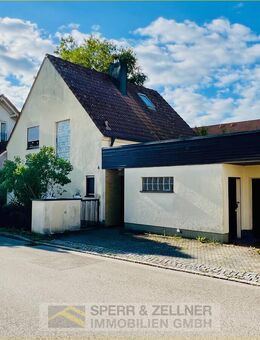 Markt Schwaben: Renovierungsbedürftiges Einfamilienhaus in top Innenstadtlage - Markt Schwaben