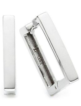 Bruno Banani Paar Creolen Schmuck Geschenk Silber 925 Ohrschmuck Ohrringe