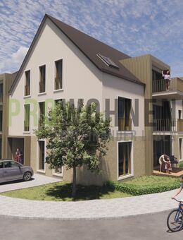 hier entsteht ein Wohfühlort, neue Etw in hochwertiger Wohnanlage im EG mit Terrasse und Garten - Aschaffenburg