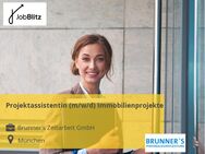 Projektassistentin (m/w/d) Immobilienprojekte - München