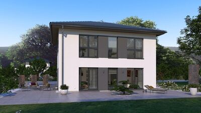 MODERNES WOHNHAUS MIT ELEGANTEM WALMDACH-Stadtvilla in Löhndorf von Okal