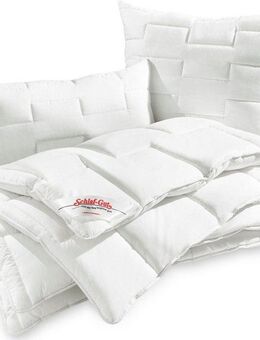 Schlaf-Gut Kunstfaserbettdecke Utah, Bezug: 50% Baumwolle