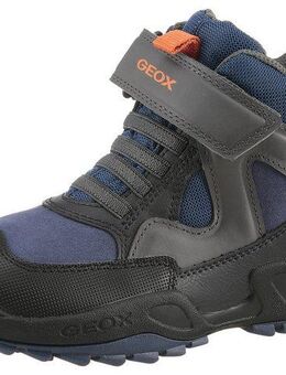 Geox J NEW SAVAGE BOY B ABX Winterstiefel Trekkingboots, Winterstiefel, Kindergartenschuh mit Warmfutter