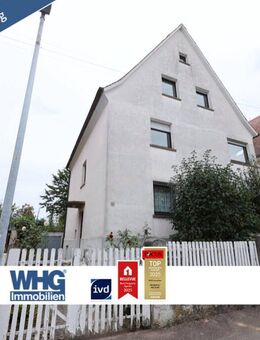 Mit Potenzial: Zweifamilienhaus mit Garten in guter Wohnlage - Ludwigsburg