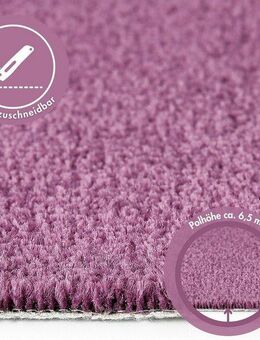 Andiamo Teppichboden Ines, Kräuselvelours, Made in Netherlands, rechteckig, Höhe: 8,5 mm, Uni Farben, Breite 400 cm, strapazierfähig & pflegeleicht