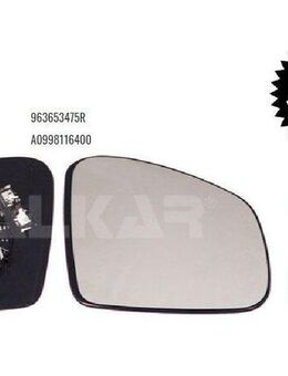 SPIEGELGLAS RECHTS BEHEIZT KONVEX RENAULT TWINGO 3 BCM 963653475R - Dortmund Wickede