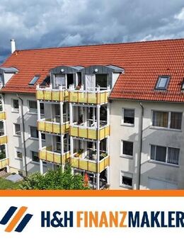 Provisionsfreies Investment: Sanierte 1-Raum Wohnung mit Balkon, Einbauküche und Stellplatz in Ohrdruf - Ohrdruf