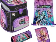 Scooli Schulranzen EasyFit, Monster High (Set, 5-tlg)