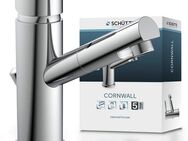 Schütte Waschtischarmatur Cornwall mit Zugstange, Ablaufgarnitur, Mischbatterie
