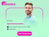 Sportwissenschaftler (m/w/d) - Badenweiler