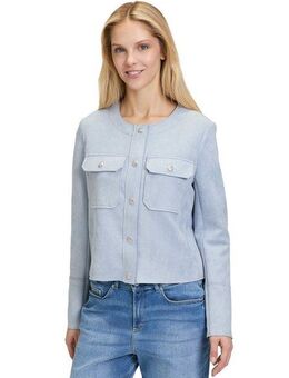Cartoon Jackenblazer Cartoon Damen Casual-Jacke mit Taschen Taschen