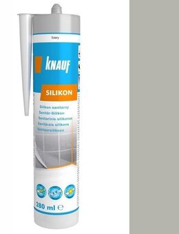 10x Sanitärsilikon KNAUF grau 280ml - Wuppertal