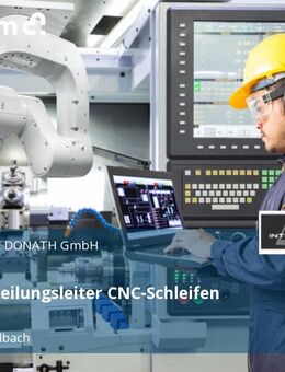 Stellv. Abteilungsleiter CNC-Schleifen (m/w/d) - Obermichelbach