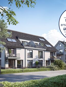 Lichterfüllte NEUBAU-Erdgeschosswohnung mit sonniger Terrasse - München