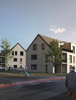 Gut geschnittene DG-Wohnung mit großem Balkon im Herzen von Werlte! - Werlte