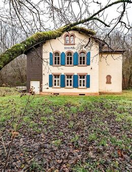 Historischer "Grubenbahnhof" inmitten grüner Idylle - Saarbrücken