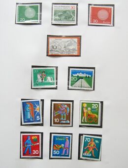 Briefmarkensammlung Deutschland 1970 bis 1984 - Essen