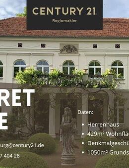 Repräsentativ, stilvoll und viele Extras - denkmalgeschütztes historisches Haus - Kroppenstedt