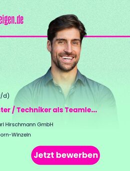 Meister / Techniker als Teamleiter Drehen - Metallverarbeitung (m/w/d) - Fluorn-Winzeln