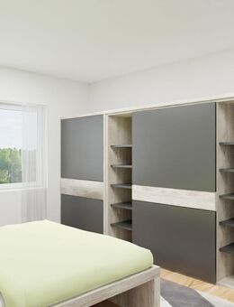 NEUBAU-2,5-Zimmerwohnung mit schönem Balkon und Aufzug in zentraler Lage! - Sulzbach (Murr)