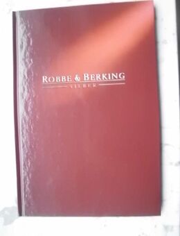 Robbe & Berking Silber Katalog / Buch 3,- - Flensburg