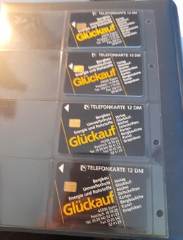 Telefonkarten "Glückauf" neu - unbenutzt - Essen