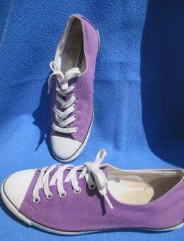 NEU * Damen * Sport * Freizeit * Canvas * Stoff * Chuck * Taylor All Star Dainty Ox * Sneaker * Schnür- Schuhe "Converse All Star" ORIGINAL * Gr. 38,5 = 5,5 * 7½ * lila * violett * veilchen * - Riedlingen