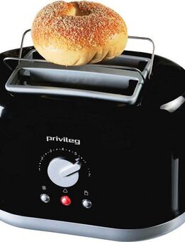 Privileg Toaster PT2870BPH, 2 kurze Schlitze, 870 W