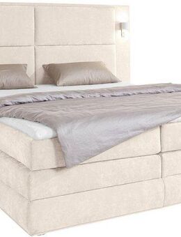 COLLECTION AB Boxspringbett Copenhagen, inklusive Bettkasten, Topper, wahlweise mit LED-Beleuchtung
