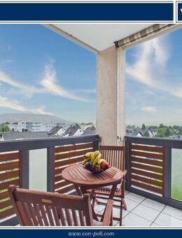 Charmante 3-Zimmer-Wohnung mit Balkon und Blick ins Grüne - Ingelheim (Rhein)