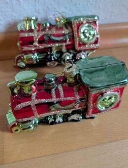 Weihnachtsdeko Eisenbahn Glas Vintage Deko - München Altstadt