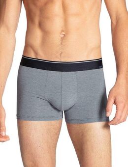 CALIDA Boxer Cotton Stretch Baumwoll-Mix, gestreift, Single Jersey, elastisch