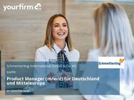 Product Manager (m/w/d) für Deutschland und Mitteleuropa - Obertrubach