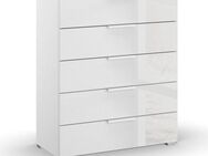 rauch Schubkastenkommode Skat Meridian Kommode Sideboard Wäscheschrank, mit 5 Schubladen mit Glasfront in elegantem Design
