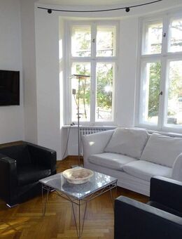 Möblierte 4 Zimmeraltbauwohnung auf zwei Etagen mit Stellplatz und Gartennutzung - Berlin