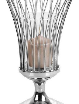 Fink Windlicht ALLEGRA (1 St), Kerzenhalter aus Edelstahl und Glas