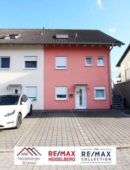 Modernes Wohnen: Erdgeschoss mit Garten in gepflegtem 2-Familienhaus mit 58m², inkl Stellplatz+Terrasse - Bad Schönborn