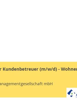 Technischer Kundenbetreuer (m/w/d) - Wohnen - Essen