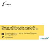 Wissenschaftliche/r Mitarbeiter/in für Betriebswirtschaftslehre und Informatik - Böblingen
