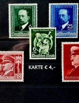 Alte Postfrische DR - Briefmarken von DEUTSCHLAND Nr.760-772  zu verkaufen, wie abgebildet - Bremen