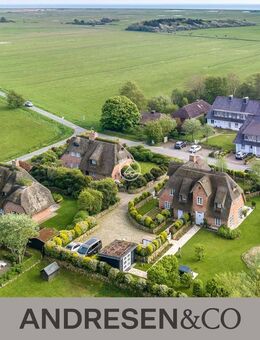 Luxuriöse Reethaushälfte auf Parkgrundstück nahe der Archsumer Wiesen - Sylt