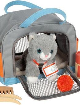 Small Foot Plüschfigur Katze mit Tasche (Set, 15-St), mit Pflege- und Tierarzt-Zubehör