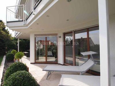 Exklusive Zwei-Zimmer-Wohnung mit Einbauküche und Terrasse am Lederberg