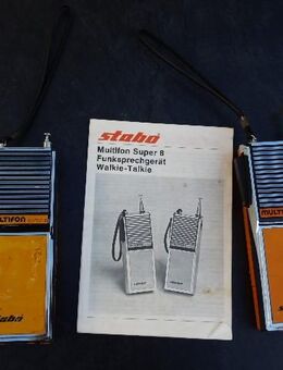 2 Stabo Multifon Super 8 CB-Funkgeräte Walkie Talkies Vintage zus. 10,- - Flensburg