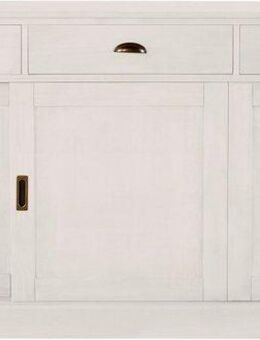 Home affaire Sideboard Schröder, Kommode, 3 Schiebetüren, 3 Schubkasten, aus massivem Kiefernholz