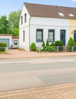 Top Kapitalanlage im Herzen von Brake - Charmante Doppelhaushälfte mit großem Garten - Brake (Unterweser)