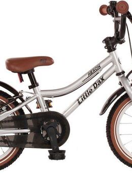 Bachtenkirch Kinderfahrrad 18" Little-Dax "AERON", silberfarben, 1 Gang, ohne Schaltung