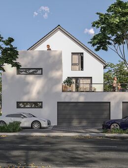 Hochwertige Neubauwohnung KFW40 - 66m² 2,5 ZKB mit in Bielefeld-Brake – Offener Grundriss, Top-Lage, Fahrstuhl, elegante Architektur - Bielefeld
